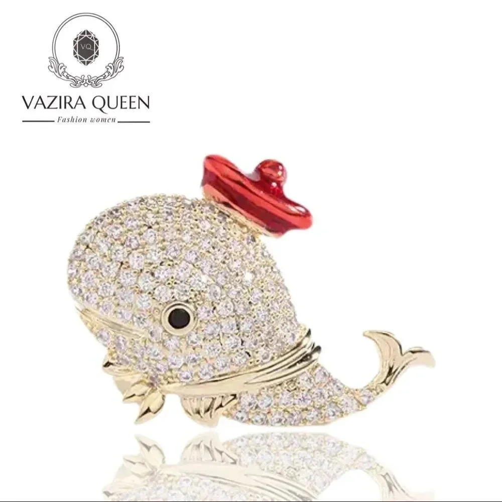 VQ Dolphin Brooch